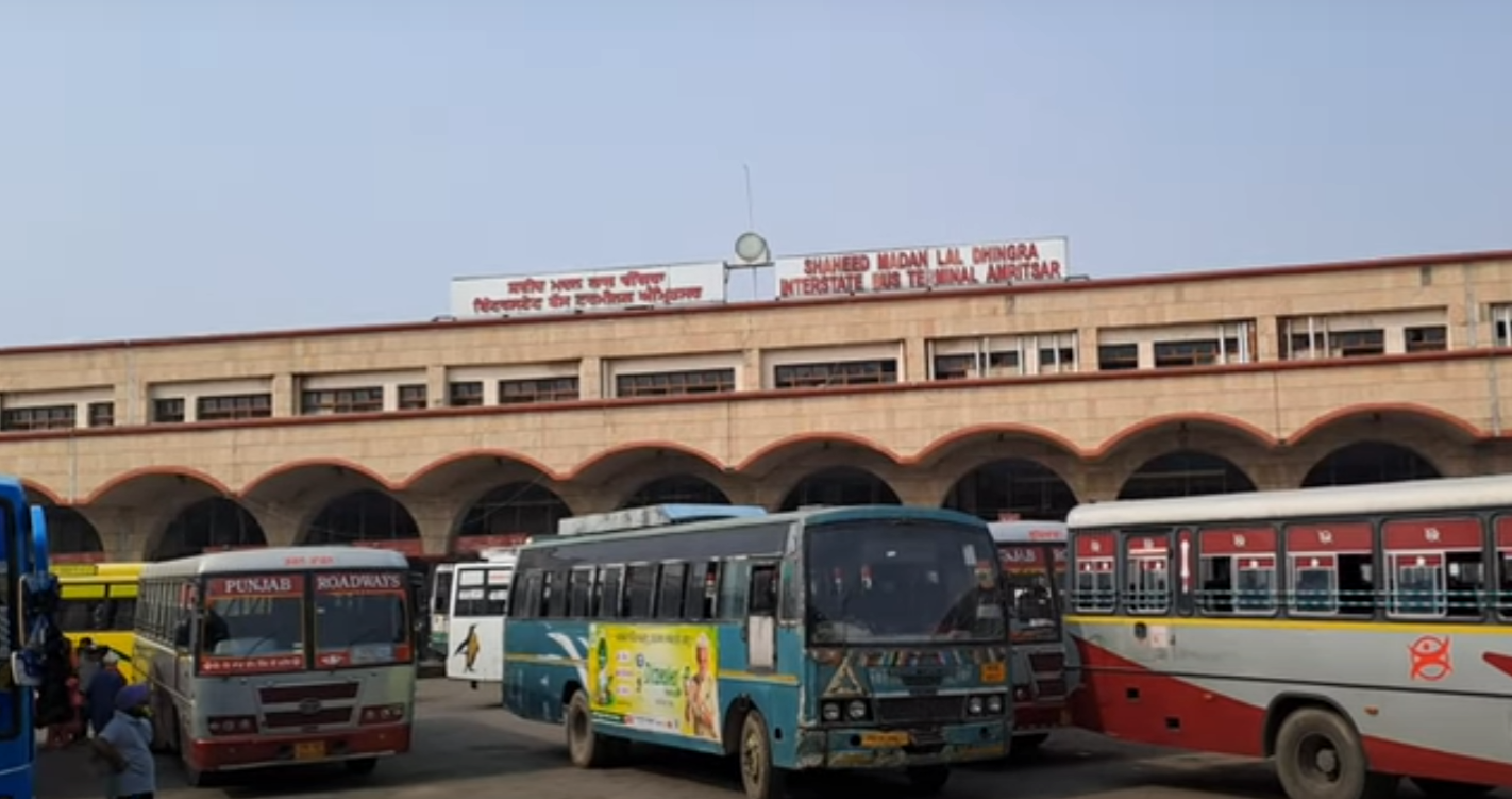 delhi to amritsar bus travel time