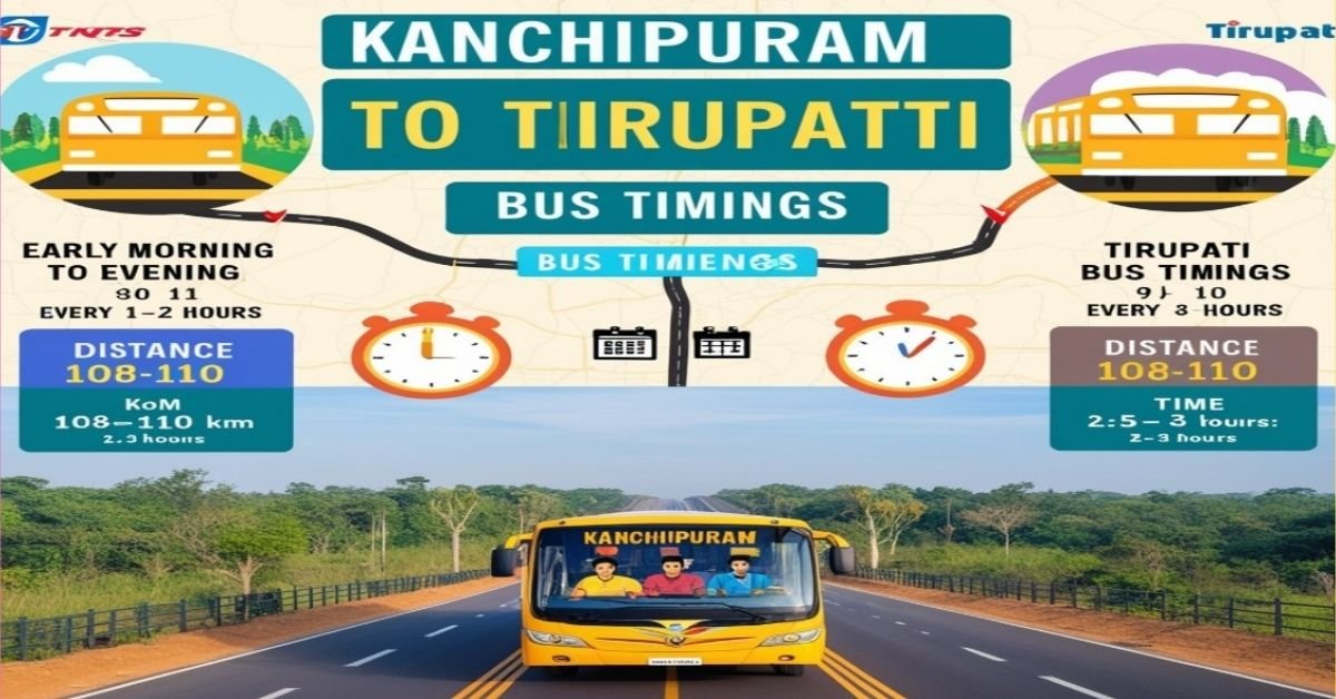 You are currently viewing Kanchipuram to Tirupati Bus Timing